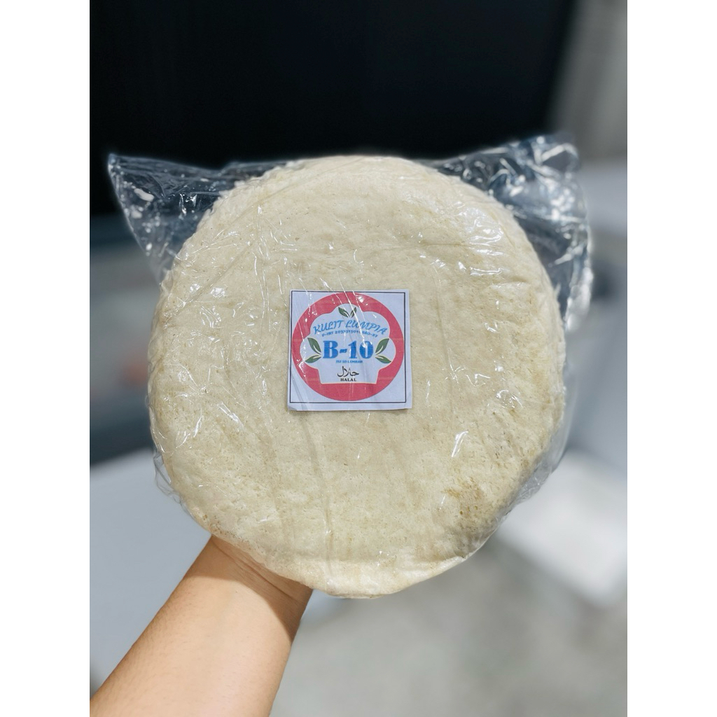 

Kulit Lumpia merk B10 diameter 20cm isi 50 lembar homemade