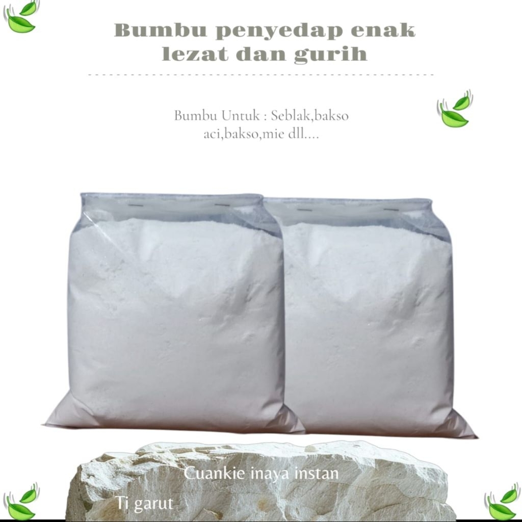 

Bumbu penyedap spesial mangap 1kg enak' da gurih freekardus dan bubble