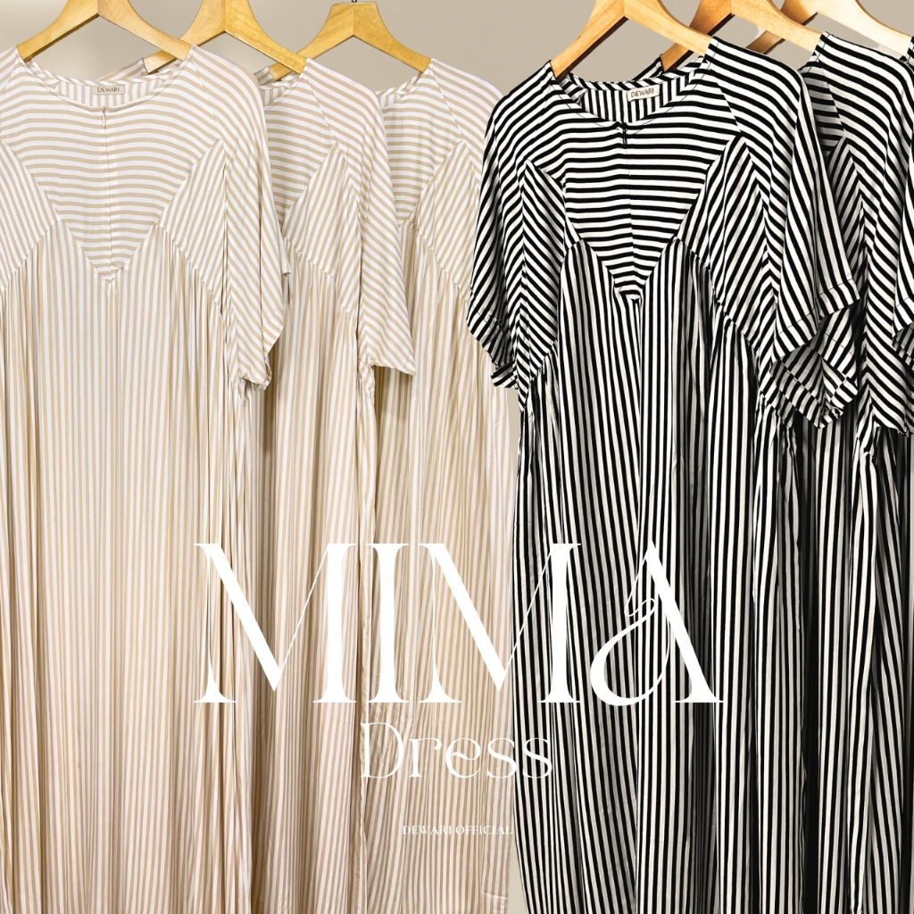 DEWARI | MIMA DRESS - Homedress Jumbo LD140 Rayon Premium Oversize Busui Bumil Friendly