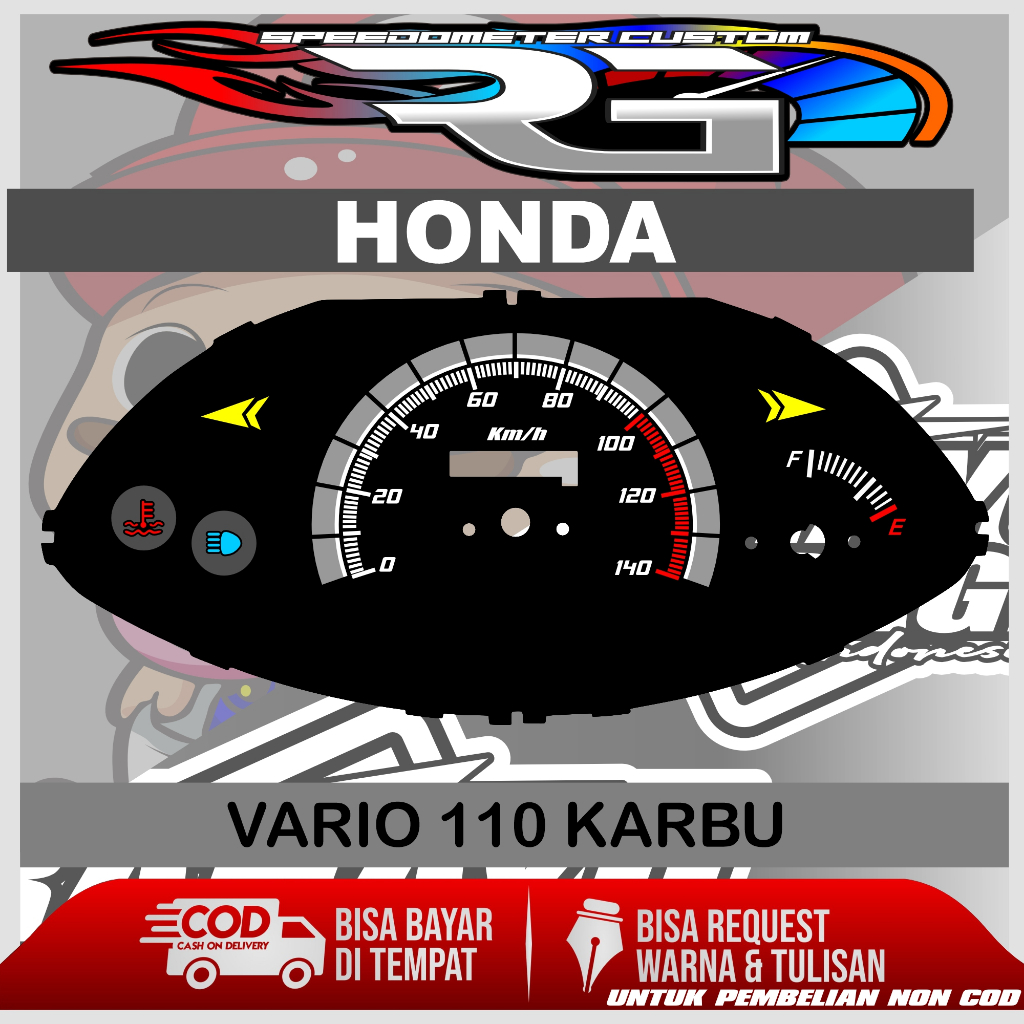 PAPAN SPEEDOMETER CUSTOM HONDA VARIO 110 KARBU PANEL SPEDOMETER CUSTOM HONDA VARIO 110 KARBU