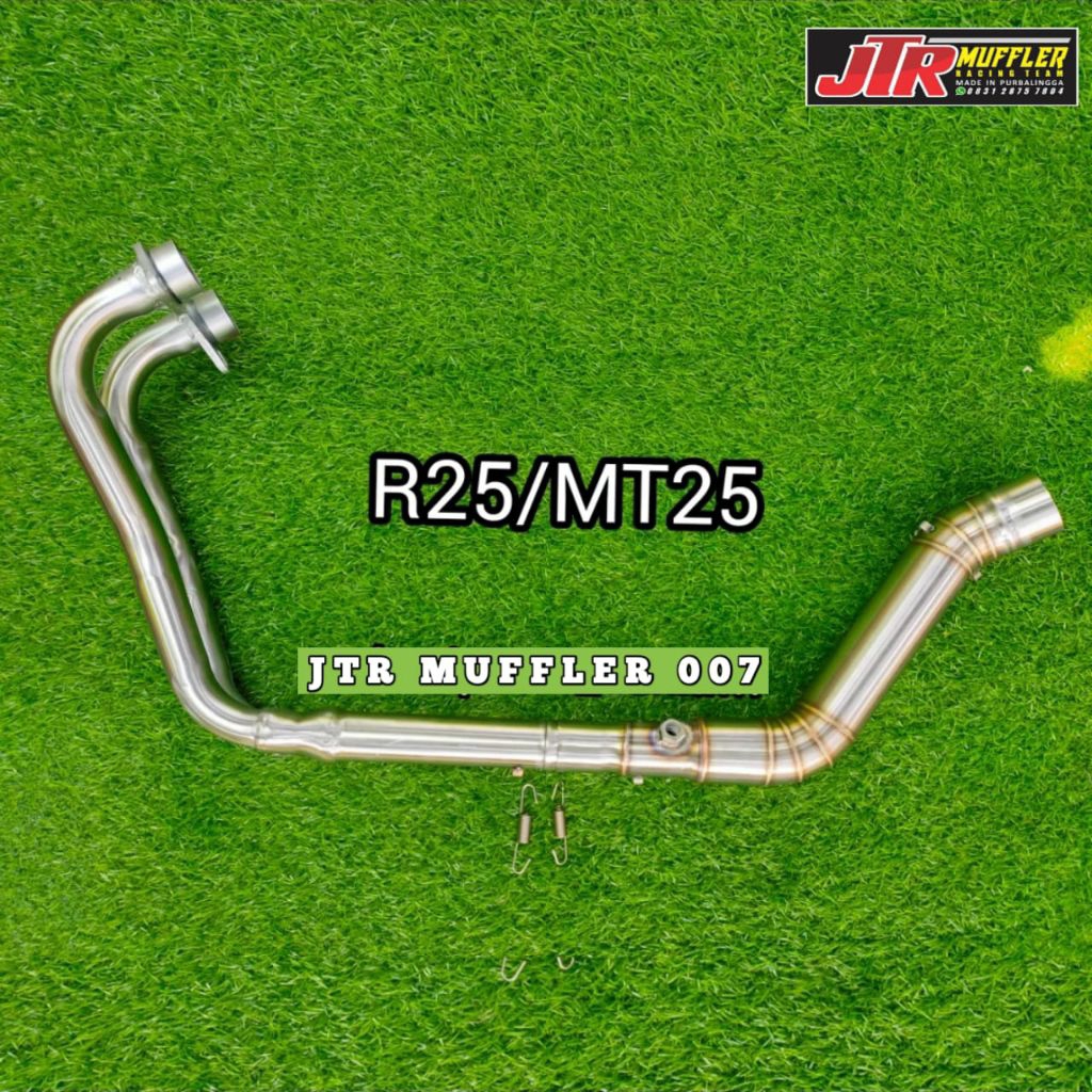 Leher leheran knalpot racing R25 Mt25 Inlet 50mm