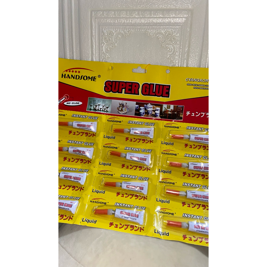 

Lem Perekat Serbaguna Super Glue Handsome Eceran