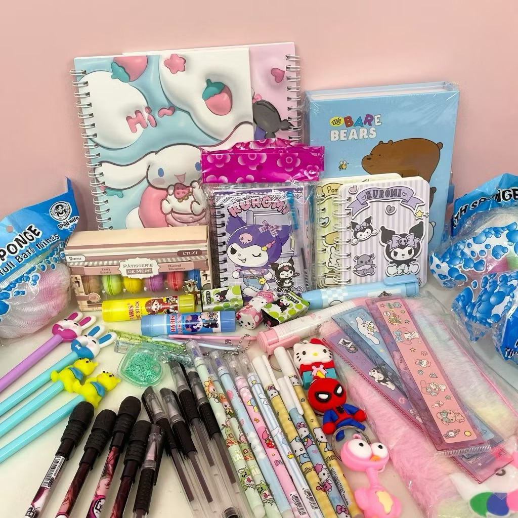 

(KHUSUS LIVE) PAKET USAHA ALAT TULIS BEBAS PILIH PULPEN LUCU PENSIL MURAH BUKU NOTE BOOK MEMOPAD STICKY NOTE HIGHLIGHTER STABILO TIPE X CORRECTION TAPE DLL