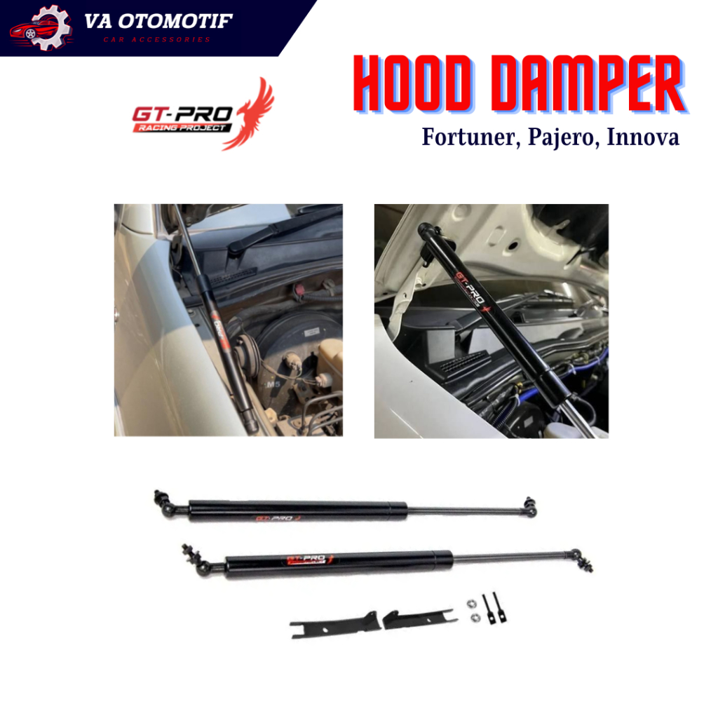 Shock Kap Mesin Hidrolik Hood Damper Engine Shock Hidrolik Kap Mesin Automatis Fortuner VNT, Fortune
