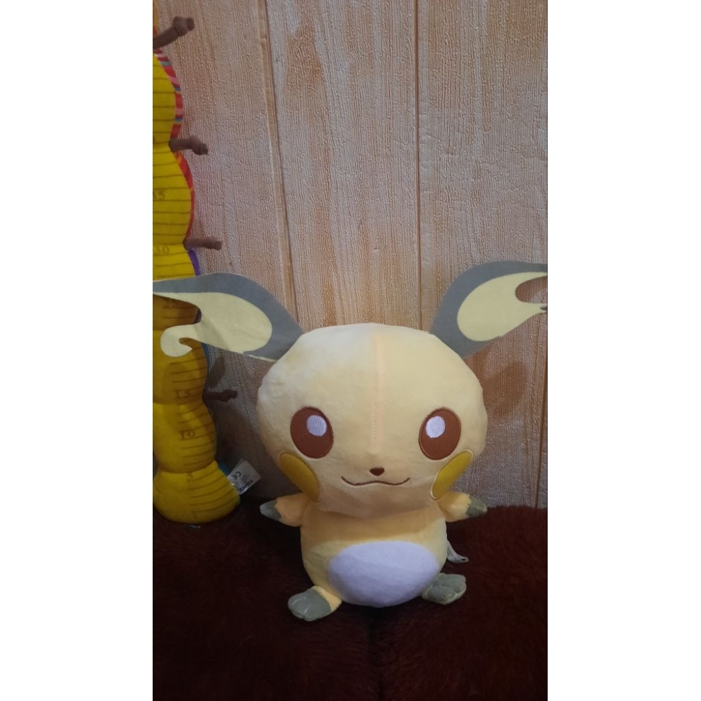 boneka pokemon raichu ori