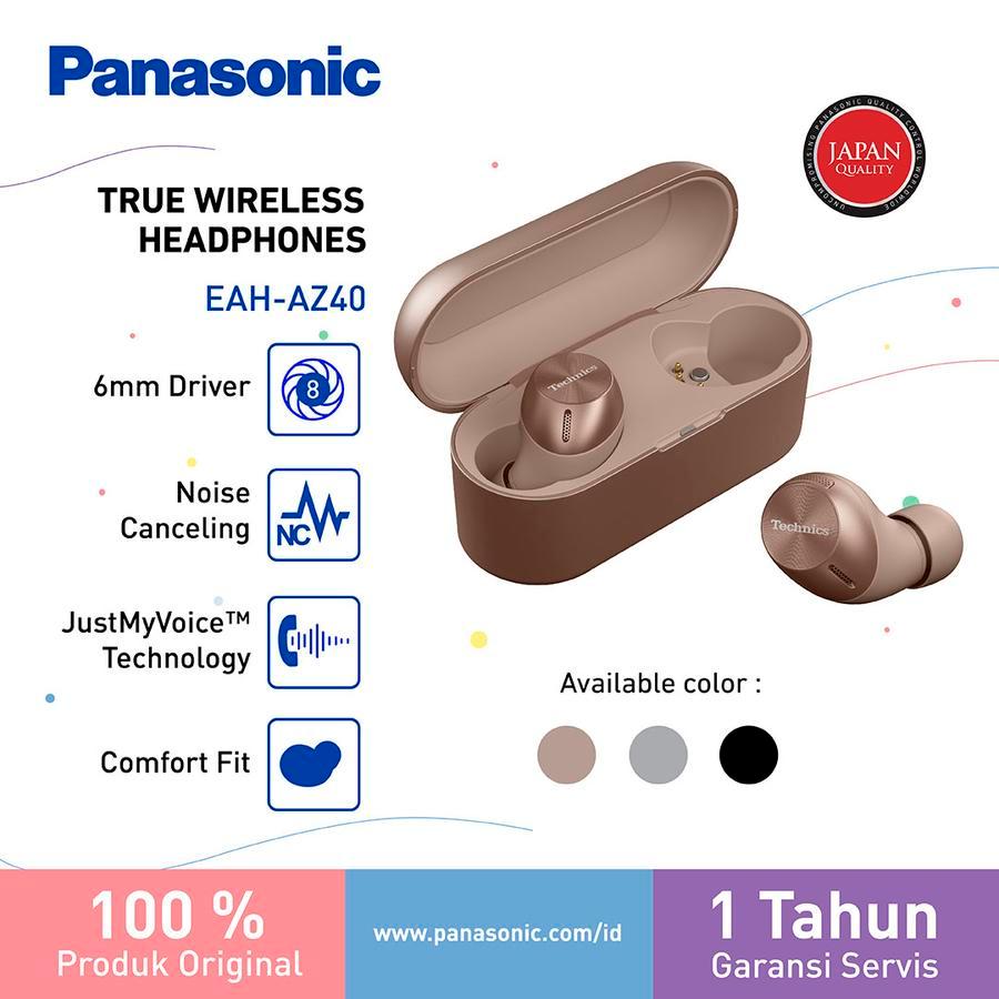 Technics EAH-AZ40E-N - Multipoint Bluetooth - Rose Gold