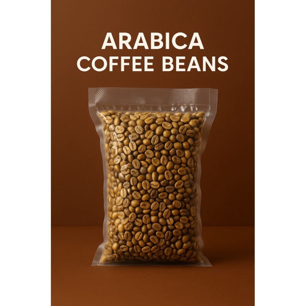 

Biji Kopi Arabika Asli Lampung - Mentah (Green Bean) Vacuum Pack