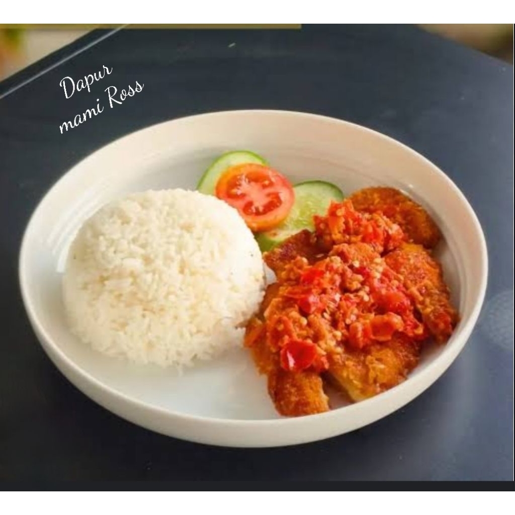 

Nasi ayam Katsu