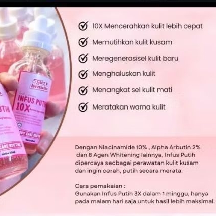 Serum atau Suntik Putih Glizbeautee