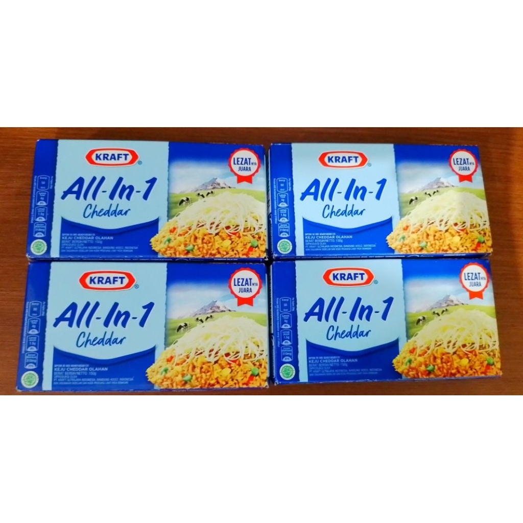 

KRAFT KEJU CHEDDAR ALL IN 1 CHEESE KEJU OLAHAN CHEDDAR CHEESE KRAFT ALL IN 1 150 GRAM