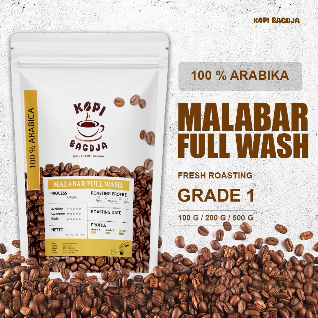 

Kopi Arabika Malabar Fullwash Grade 1
