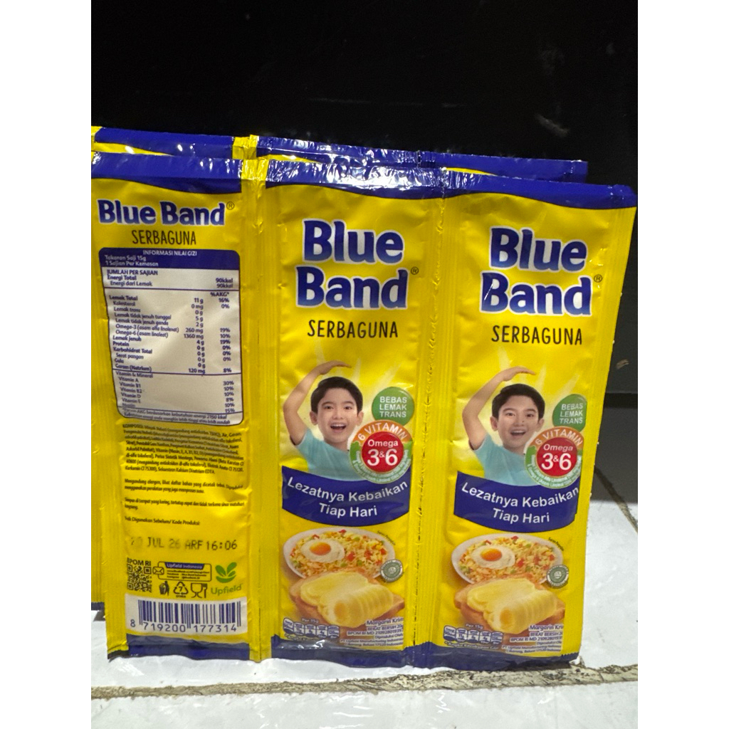 

Blue Band serbaguna 20g x 6 Sachet