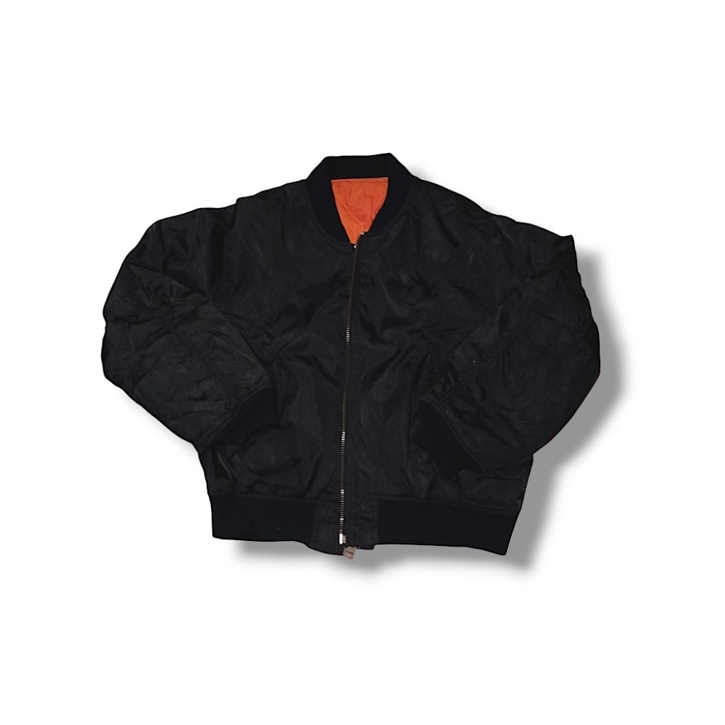 JAKET BOMBER MA1 BOMBER MA-1 BOLAK BALIK