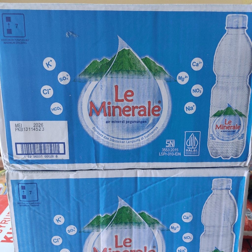 

Le Minerale/Aqua Air Mineral dus 24 × 600ml