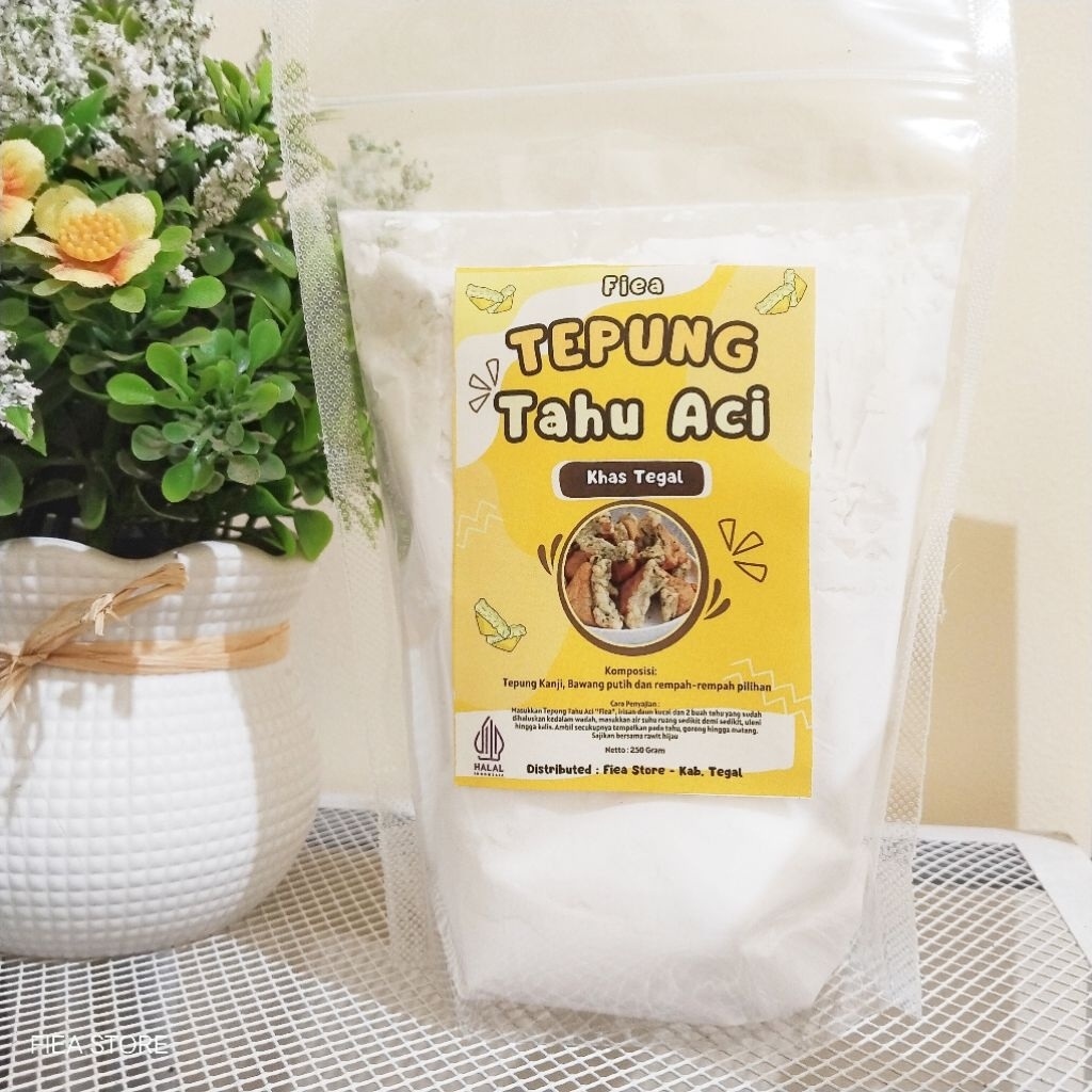 

TEPUNG TAHU ACI Khas Tegal "Fiea" ± 250 GRAM || Tepung Bumbu Tahu Aci