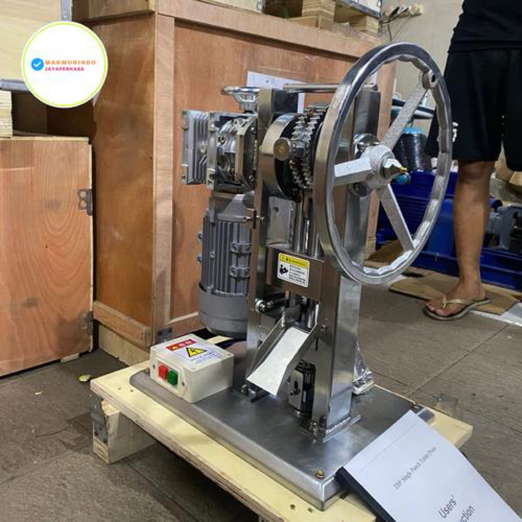 Mesin Cetak Tablet TDP-1.5N | Alat Press Tablet Milk Candy Otomatis