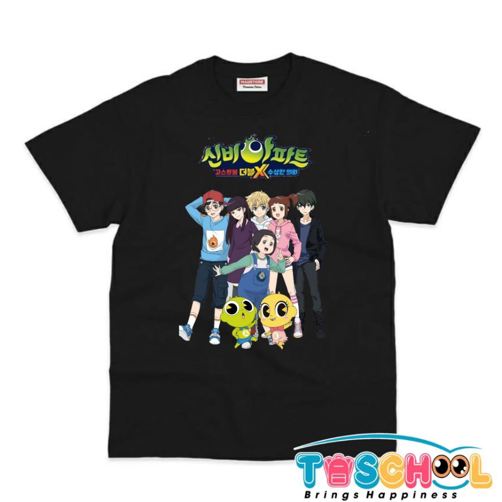 BAJU ANAK KAOS ANAK SHINBI HOUSE SHINBI THE HAUNTED HOUSE