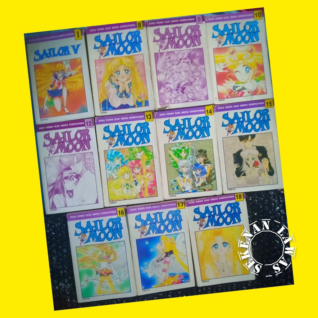 Komik Sailor Moon & Sailor V (Bagus)