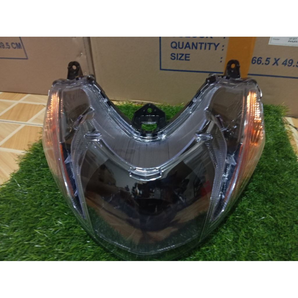 Lampu depan Mio m3 Mio Z custom orange