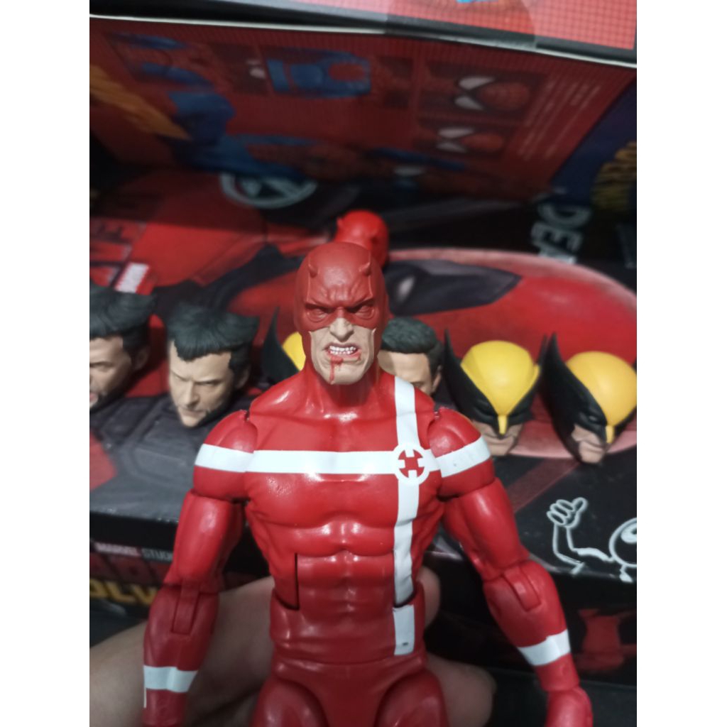 Headsculpt Daredevil For Marvel Legends, Mezco, Etc