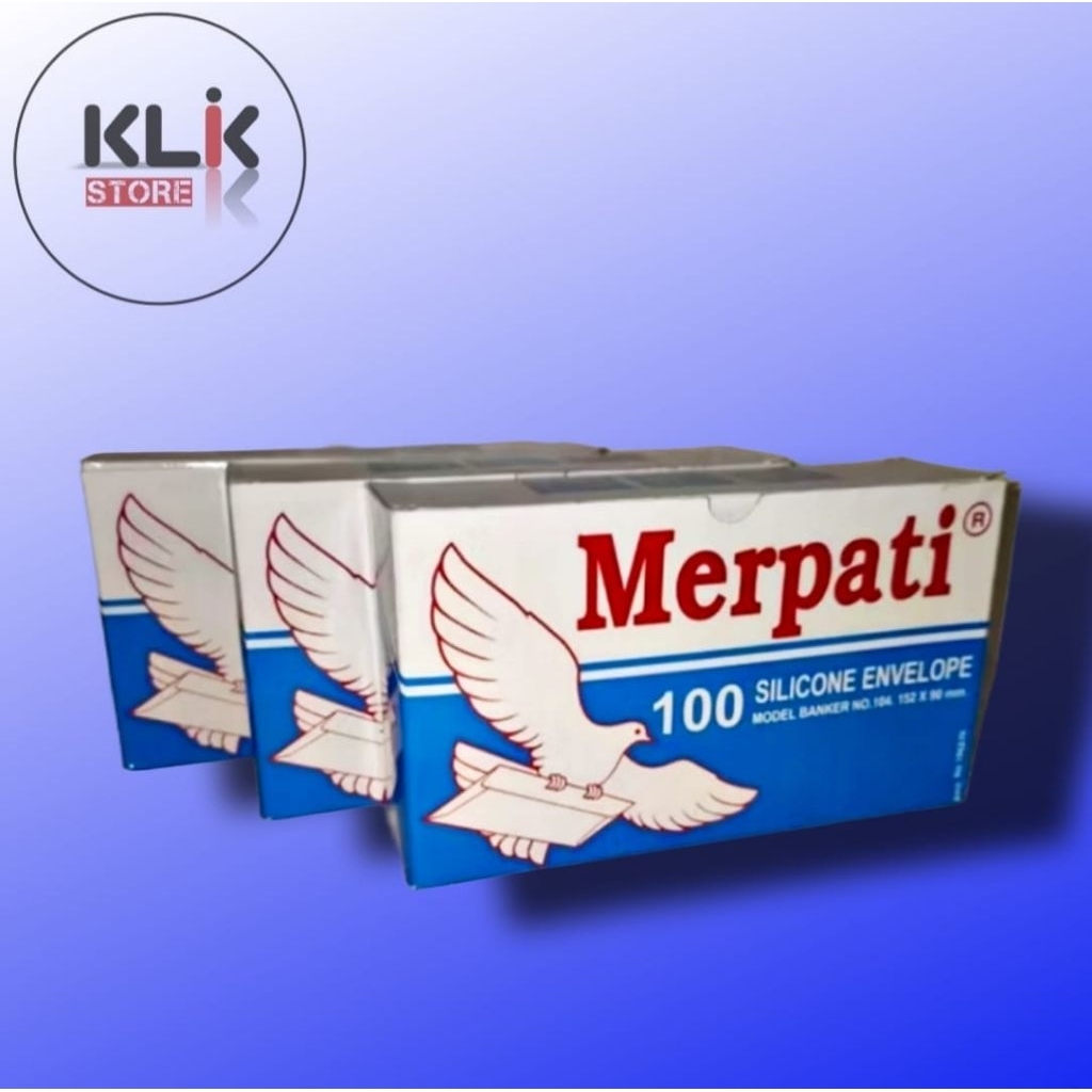 

(Pack / 100 lembar) Amplop Putih Merpati Kecil Tanggung
