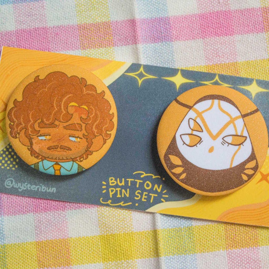 Malevolent Podcast Pin Set