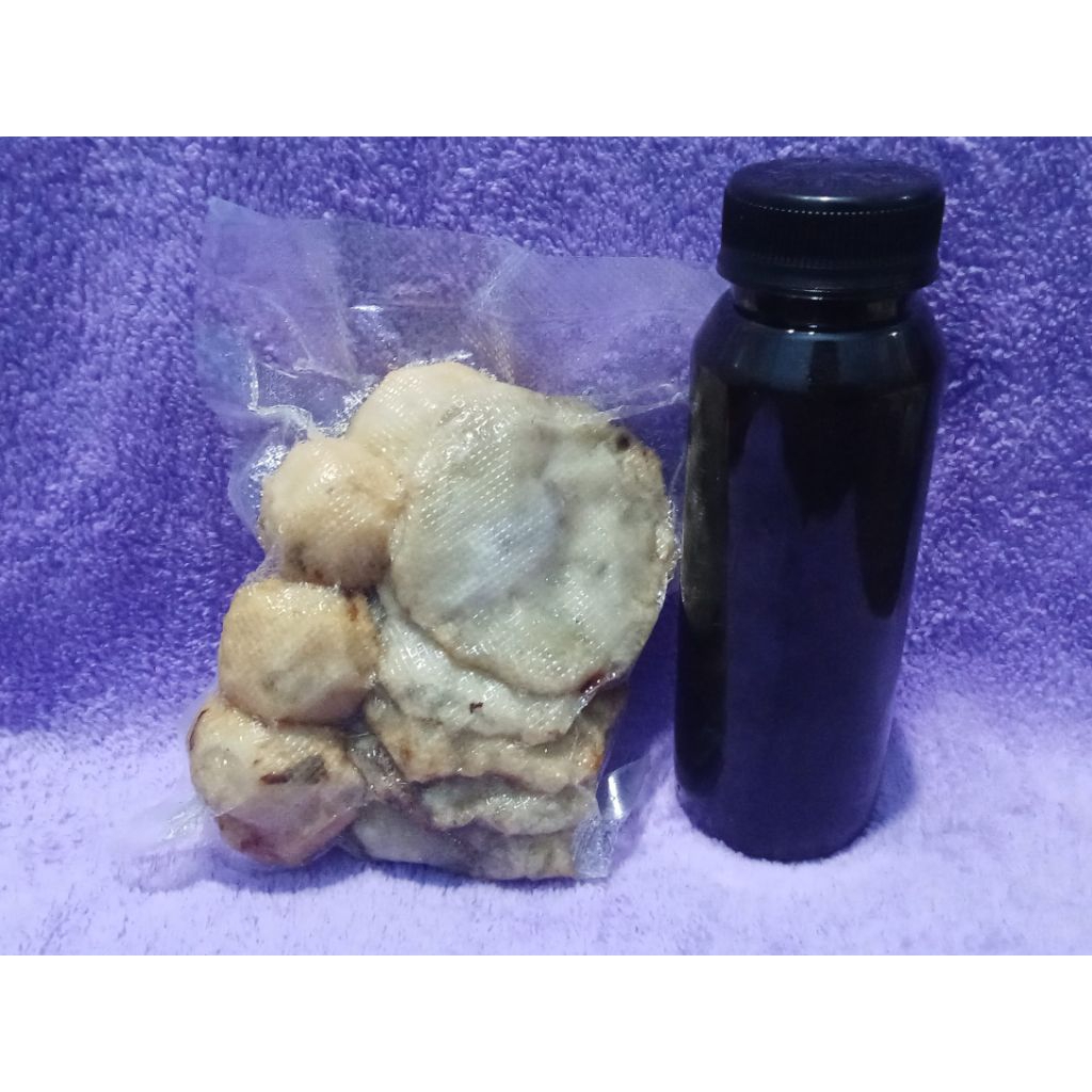 

Pempek Paket 1,isi 5 kulit,4 ada'an