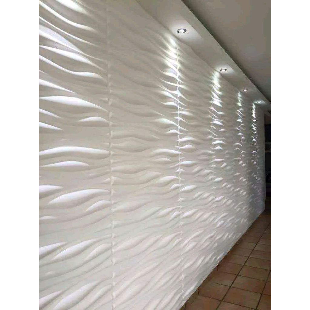 wall panel dinding beton estetik 50x50