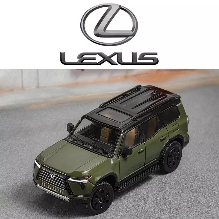GCD 1/64 LEXUS GX550 GREEN