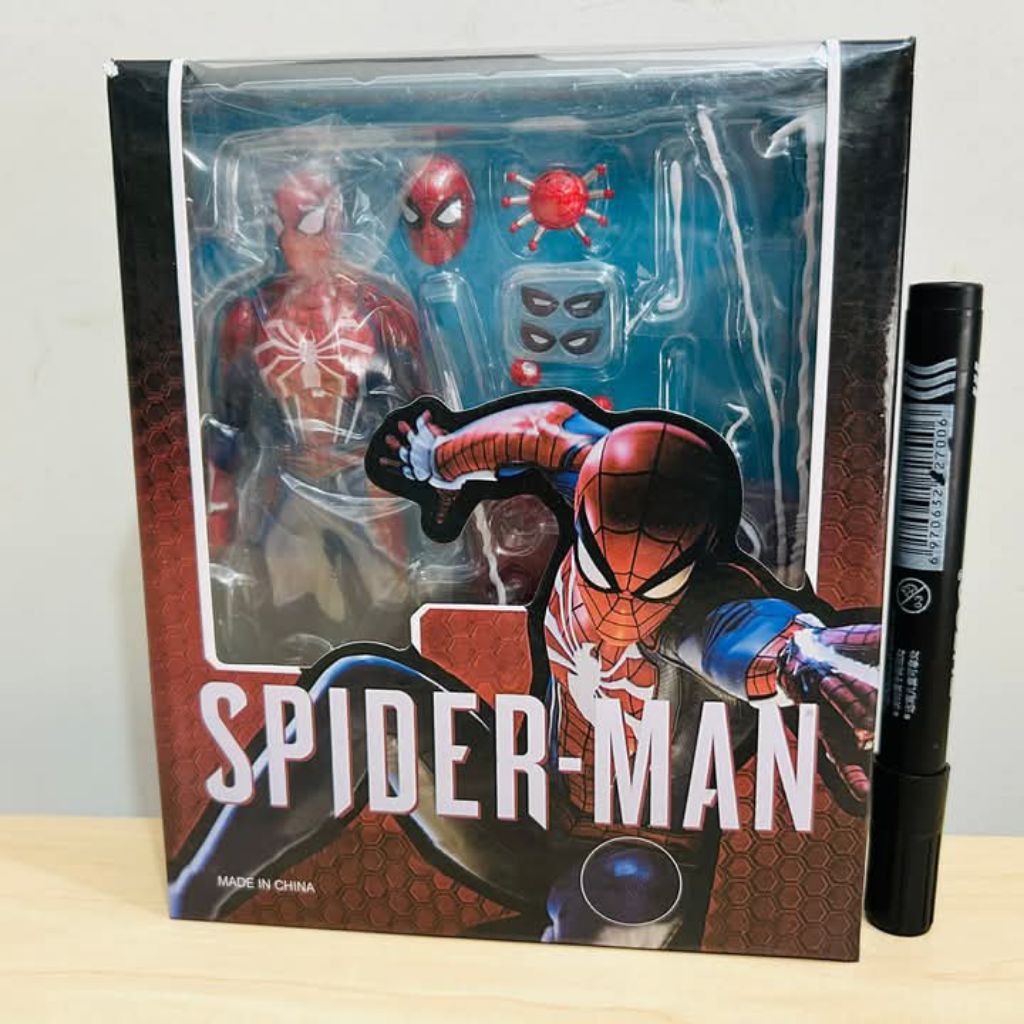 Mainan action figureShf spiderman ps4tinggi sekitar 6 inchFull artikulasiDetail bagus
Bandai Recast
