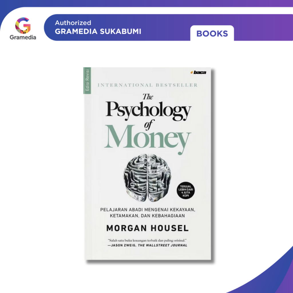 Gramedia Sukabumi - The Psychology of Money (Morgan Housel)