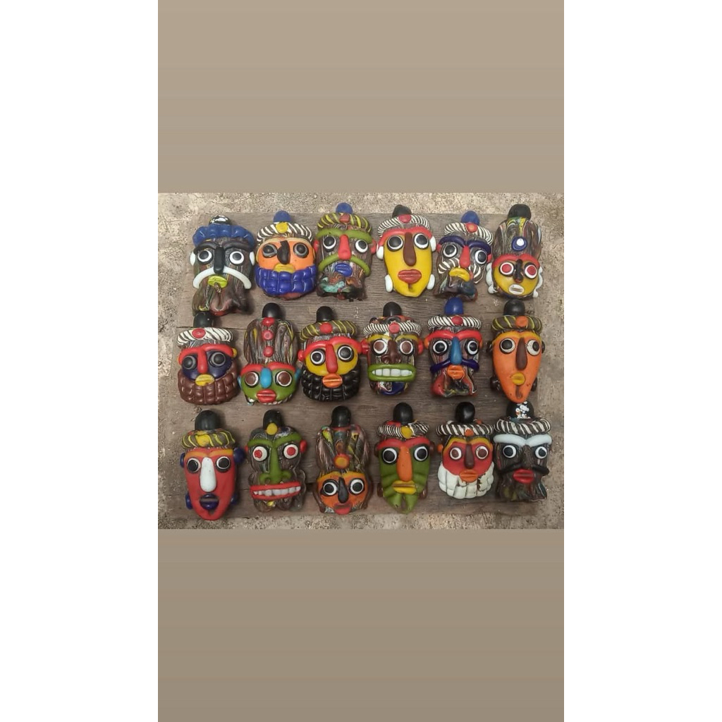 (accecoris murah) Manik topeng