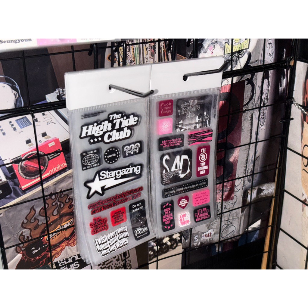 

Sticker Sheet 0WAVE, The Volunteers (TVT), The Poles