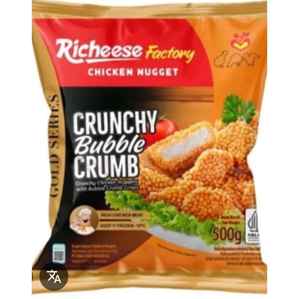 

Richeese Crunchy Bubble Crumb Bogor Frozen