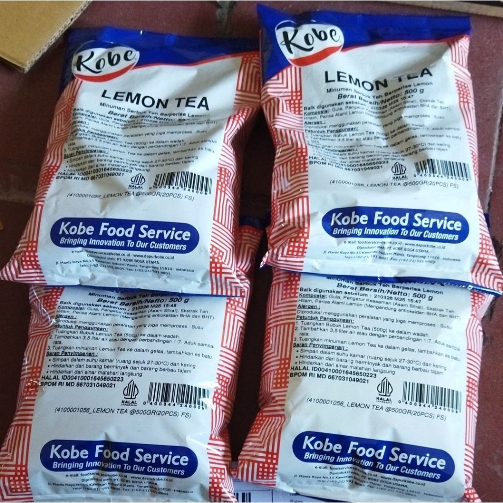 

Lemon tea 500gram KOBE