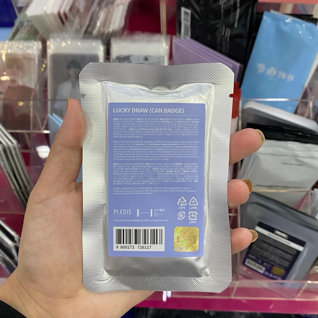 [ OFFICIAL ] SEVENTEEN MINITEEN CAN BADGE