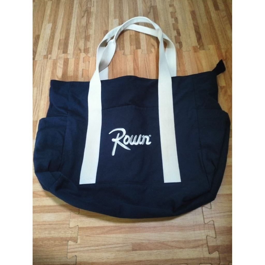 Preloved Totebag Rown Division Denim/Navy