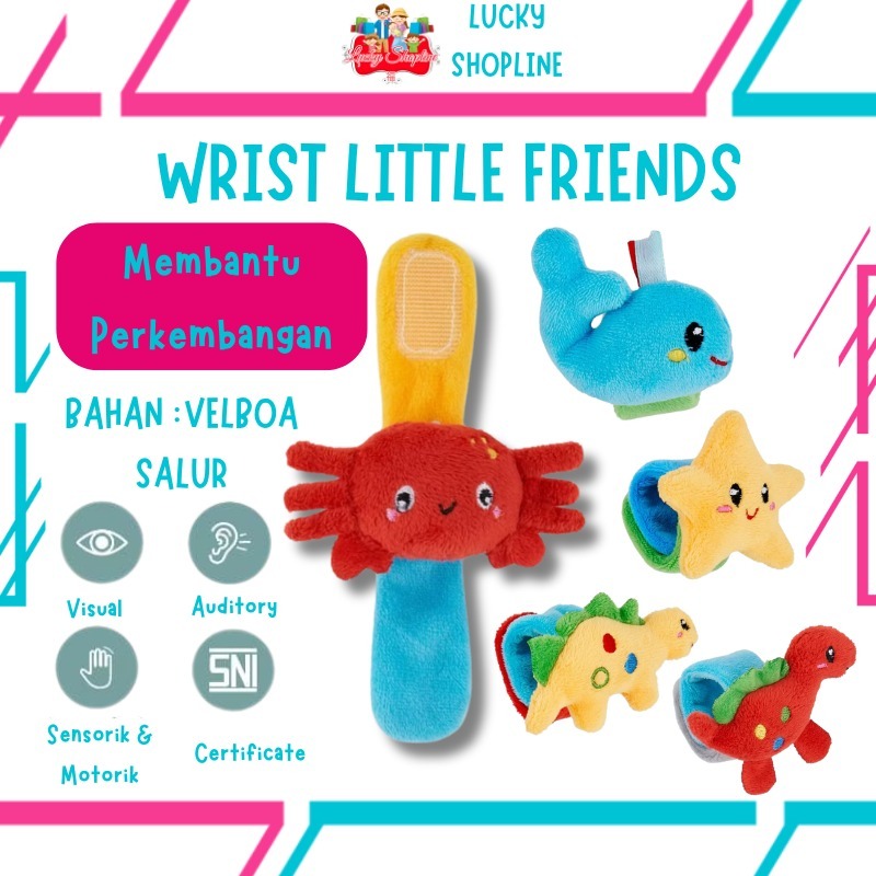 Mainan Bayi 0 6 Bulan - Mainan Bayi 3 Bulan - Rattle Bayi - Kerincingan Bayi - Gelang Mainan