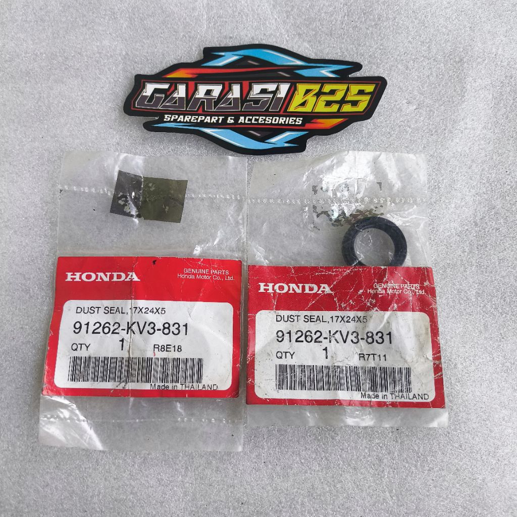 91262-KV3-831 Dust Seal Sil Debu Swing Arm Pro Link CRF CB CBR 150 250 Original AHM