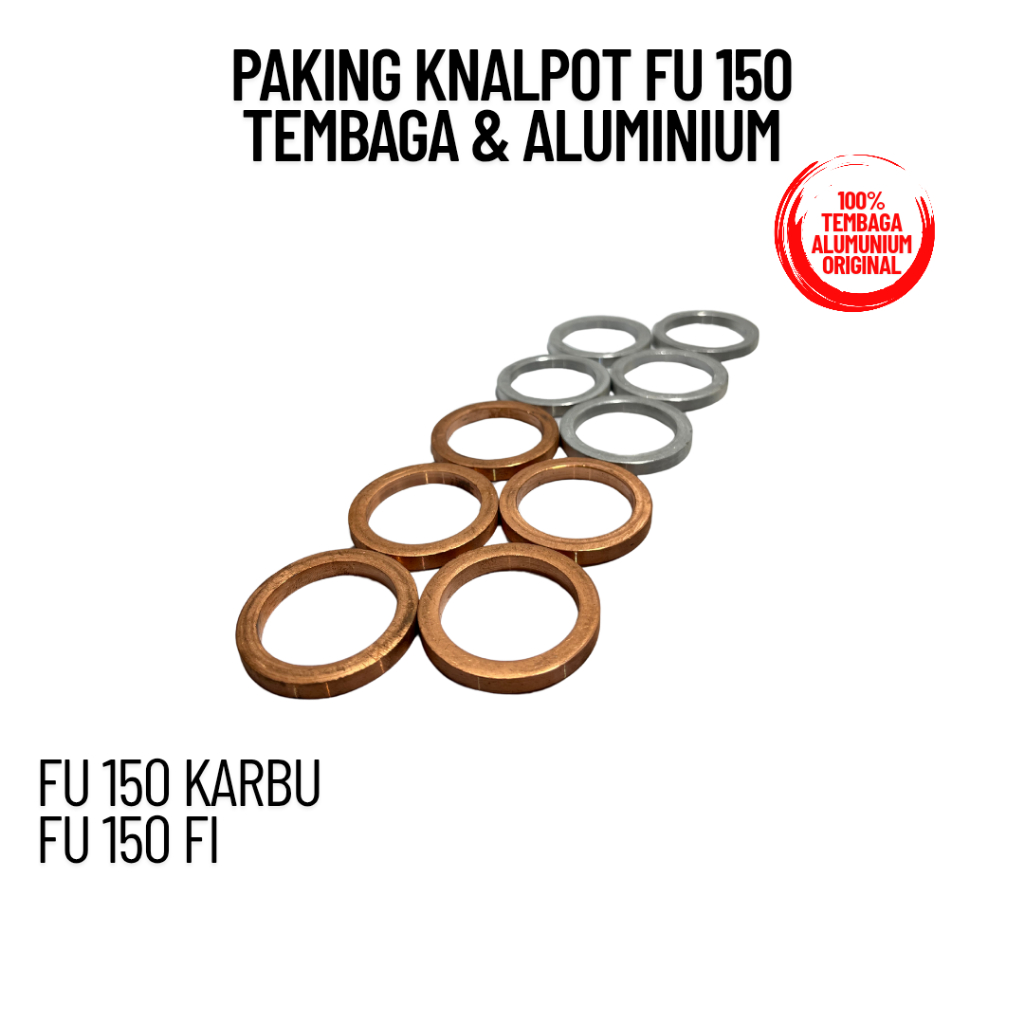Paking Asbes Knalpot Racing Alumunium / Tembaga FU 150