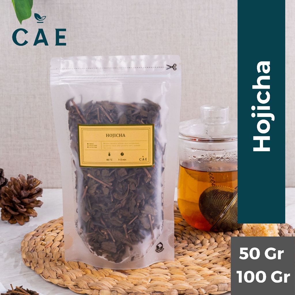

Houjicha Japanese Green Tea Teh Hojicha Hijau Panggang Premium 50 - 100Gr