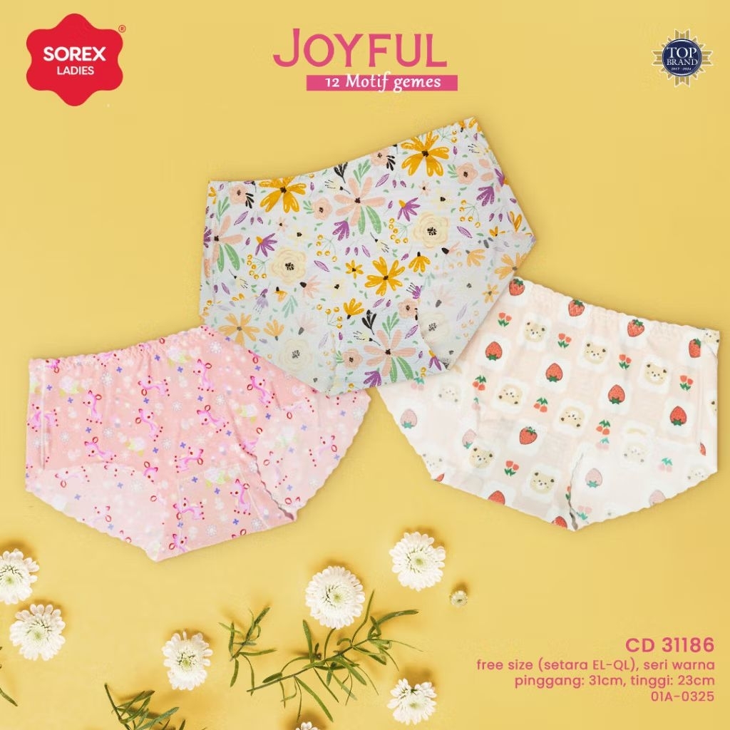 cd seamless sorex jumbo | celana dalam tanpa jahitan jumbo