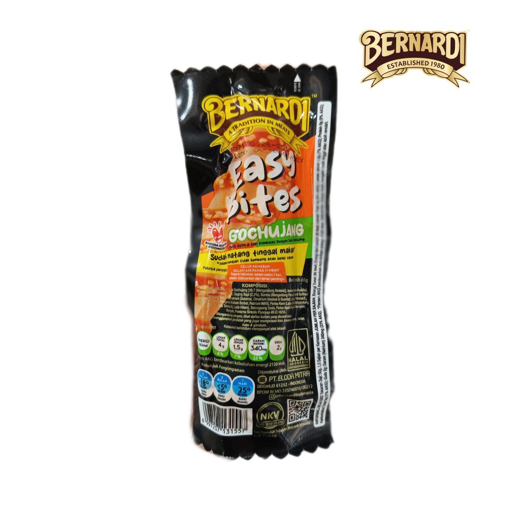 

Bernardi Easy Bite Gochujang 65gr