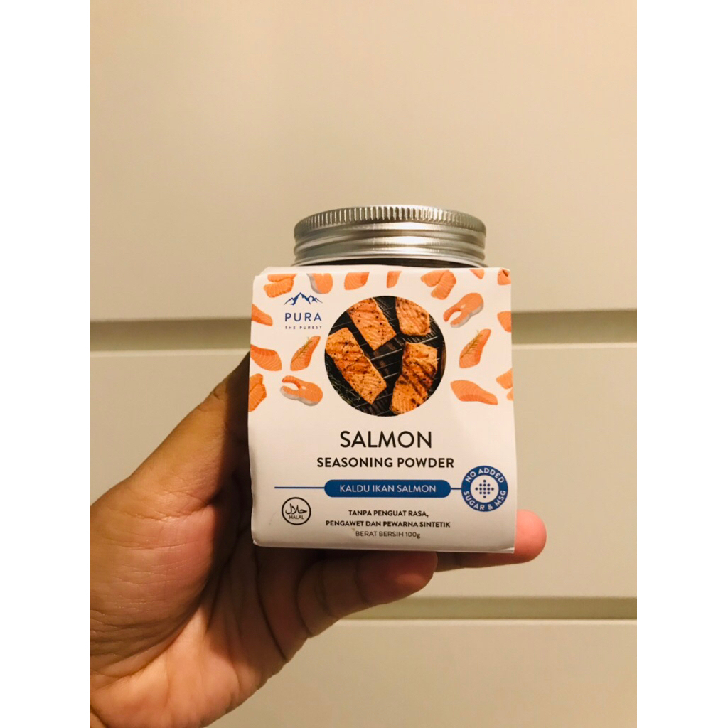 

Pura Salmon Seasoning Powder 100gr | Pura Kaldu Salmon (New)