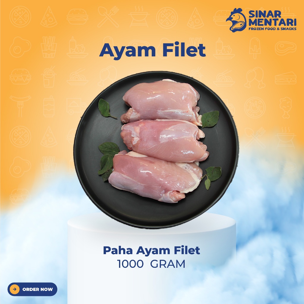 

Paha Ayam Fillet 1 Kg