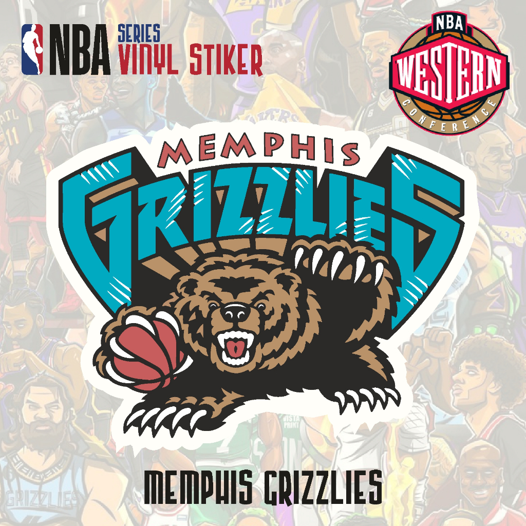 

Stiker Cutting NBA Memphis Grizzlies ( Vinyl )