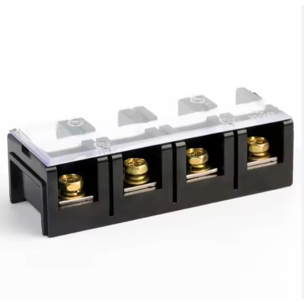 TERMINAL BLOCK 4P 4 POLE 60A TC-604 GLASS TERMINAL BLOCK