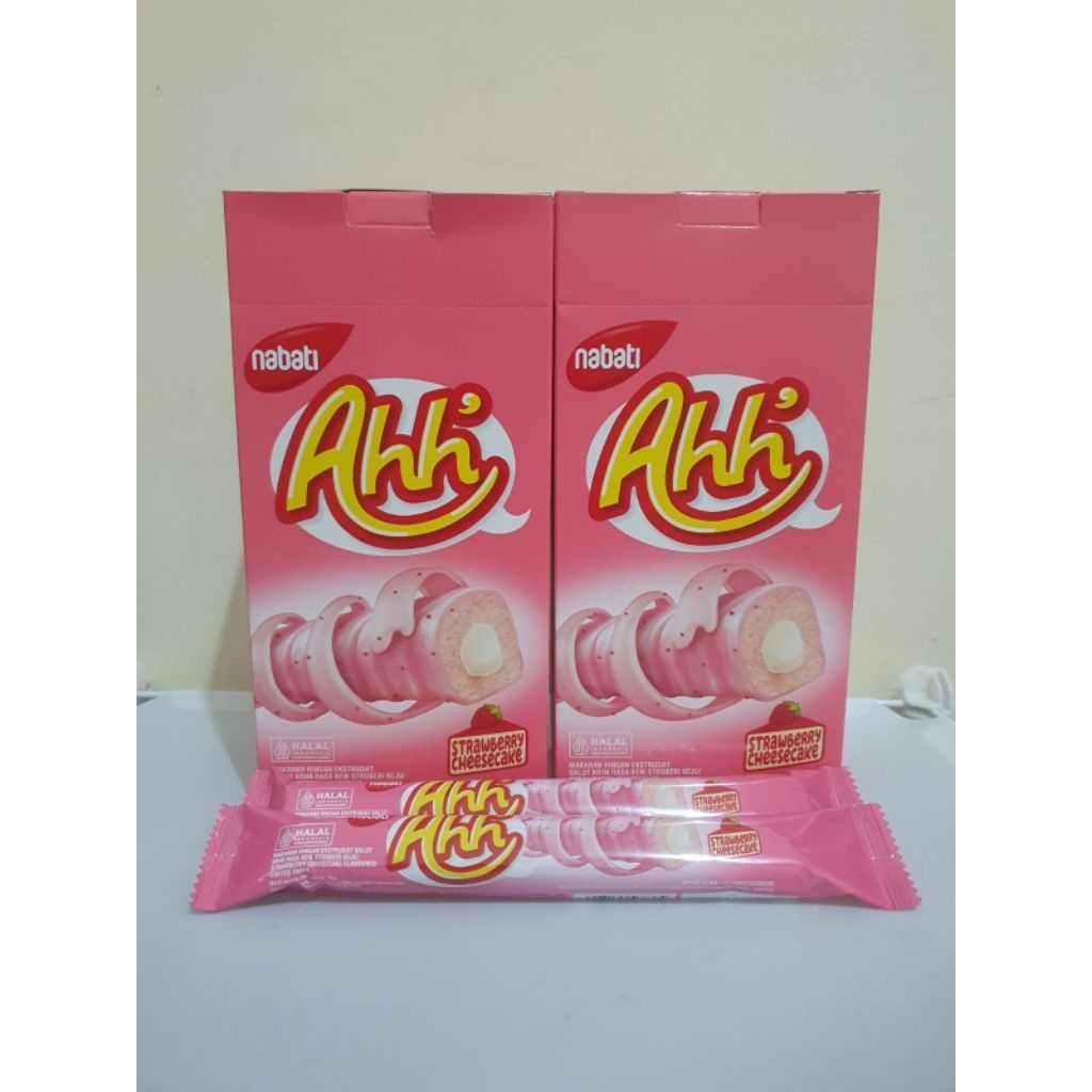 

Nabati Ahh Strowberry Cheesecake 10 pcs X 9 gram