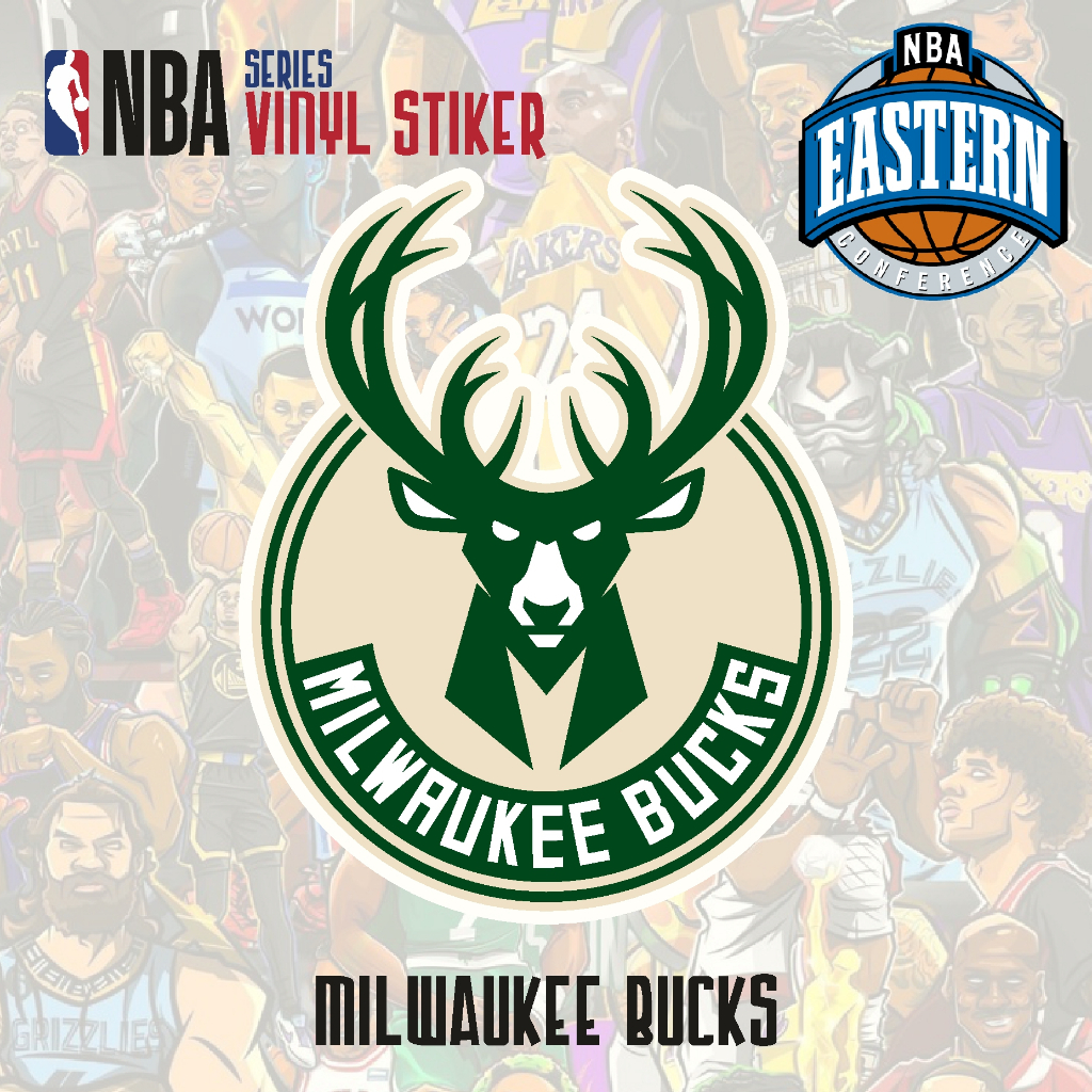 

Stiker Cutting NBA Milwaukee Bucks ( Vinyl )