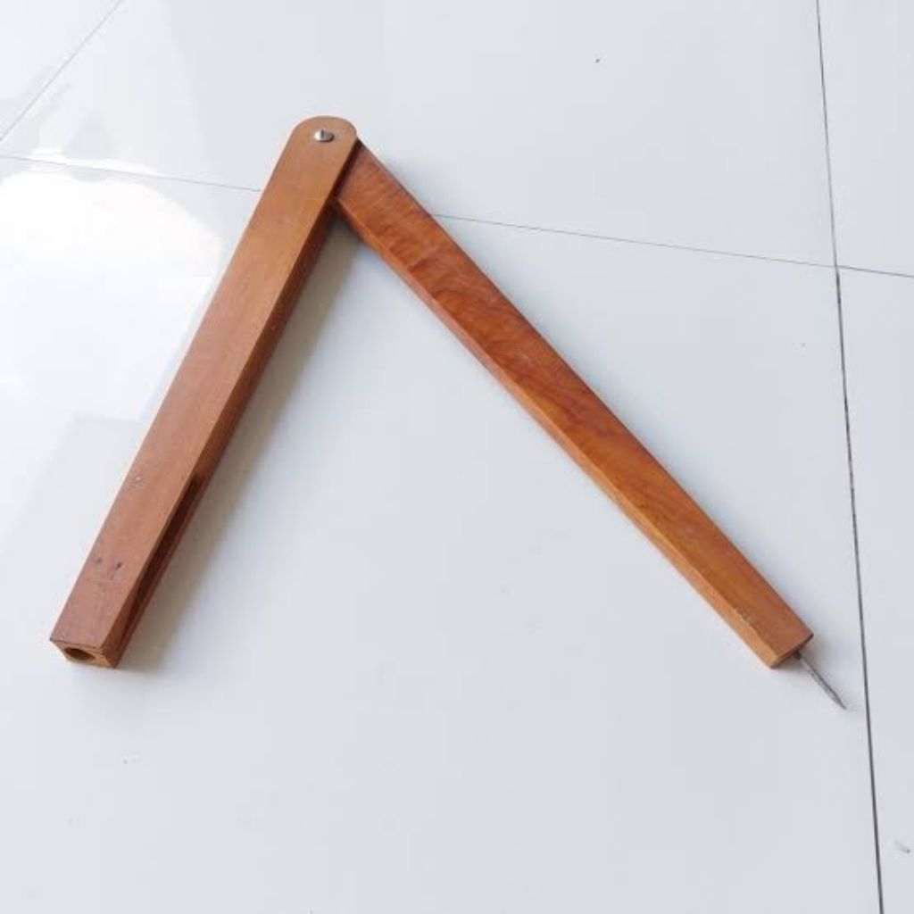 

(1 pcs ) Jangka Kayu Spidol Papan Tulis ( Panjang Lipat 48 cm)
